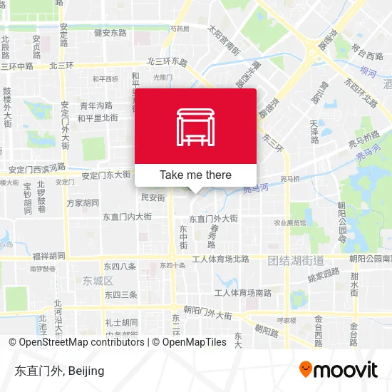 东直门外 map