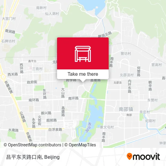 昌平东关路口南 map