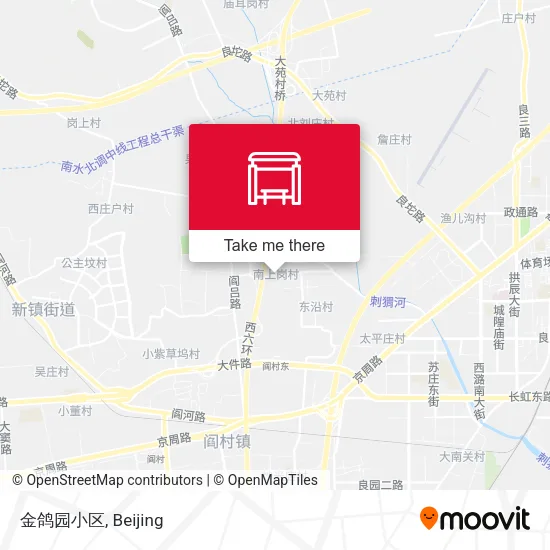 金鸽园小区 map