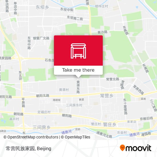 常营民族家园 map