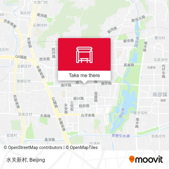 水关新村 map