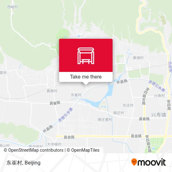 东崔村 map