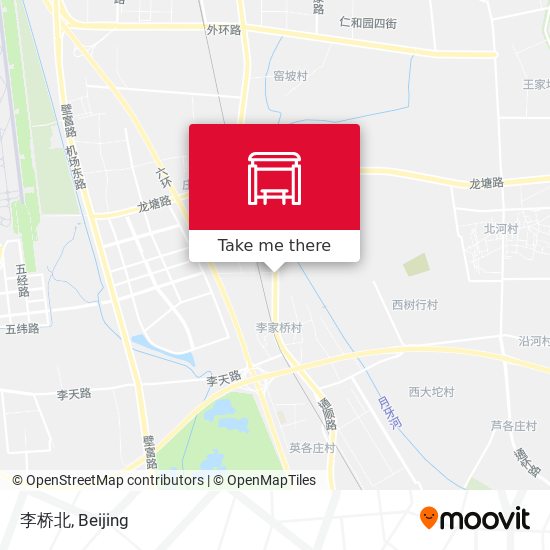 李桥北 map