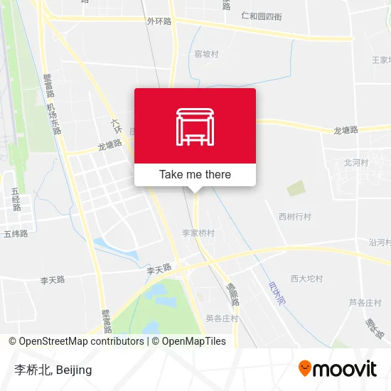 李桥北 map