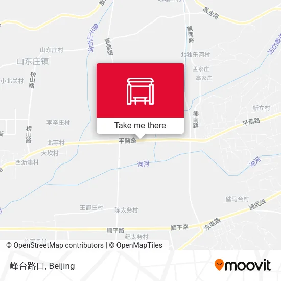 峰台路口 map