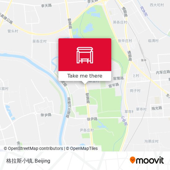 格拉斯小镇 map