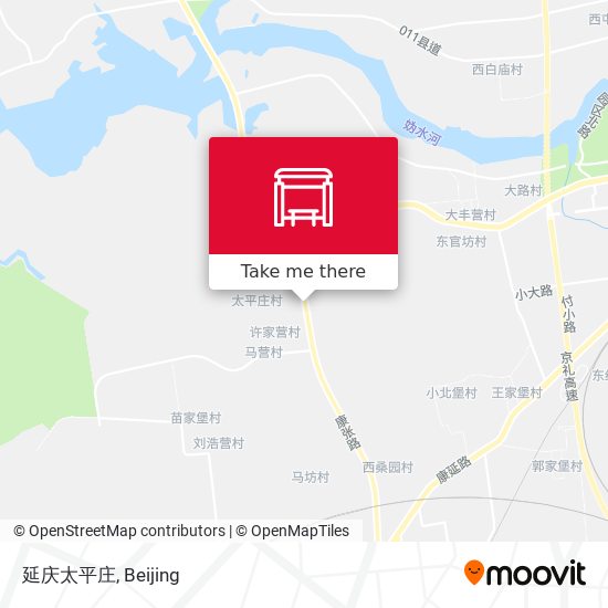 延庆太平庄 map
