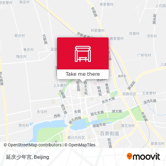 延庆少年宫 map