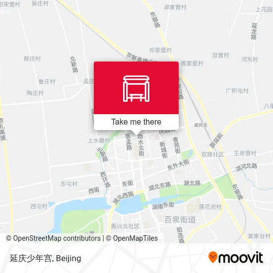 延庆少年宫 map