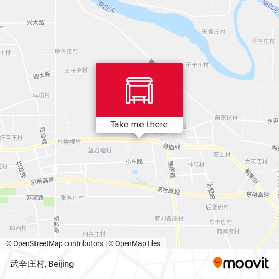 武辛庄村 map