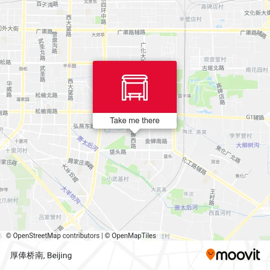 厚俸桥南 map