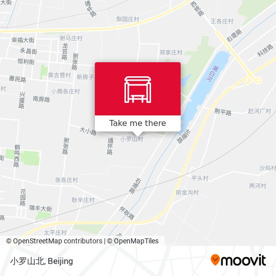 小罗山北 map