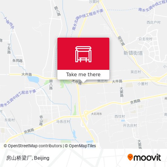 房山桥梁厂 map