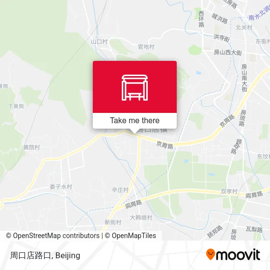 周口店路口 map