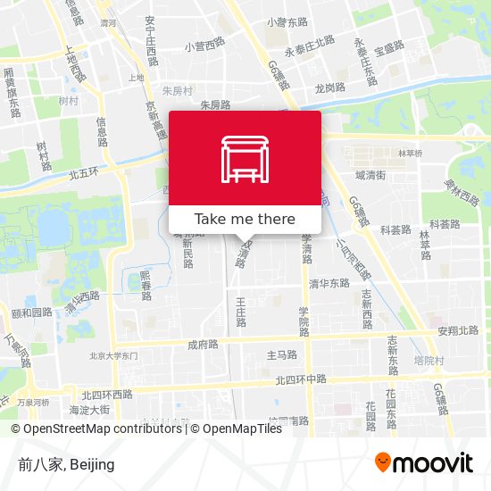 前八家 map