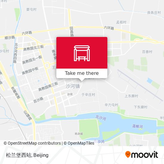 松兰堡西站 map