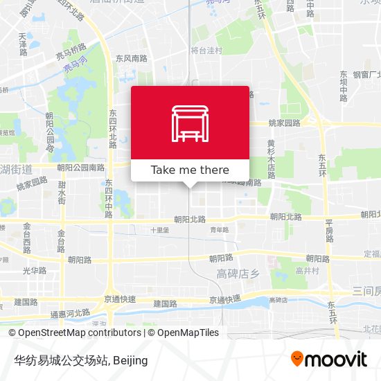 华纺易城公交场站 map