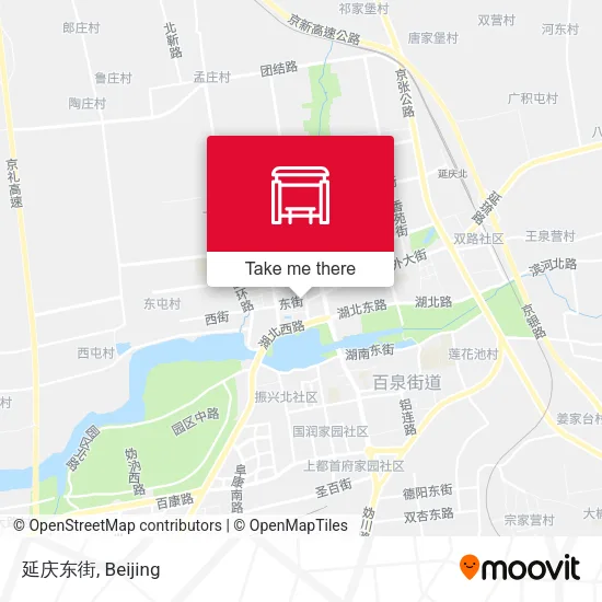 延庆东街 map