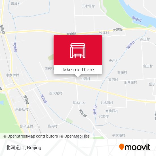 北河道口 map