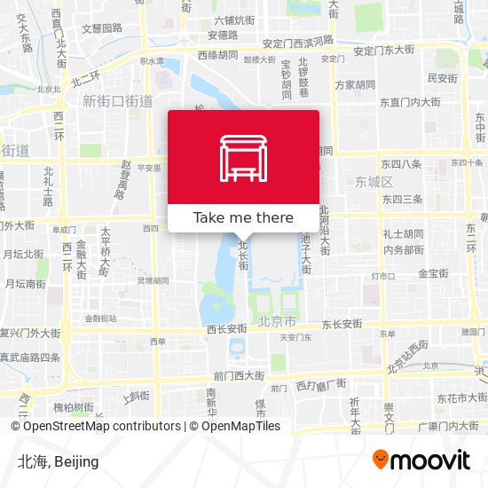 北海 map