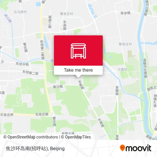 焦沙环岛南(招呼站) map