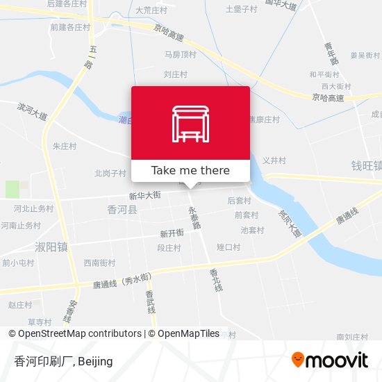 香河印刷厂 map