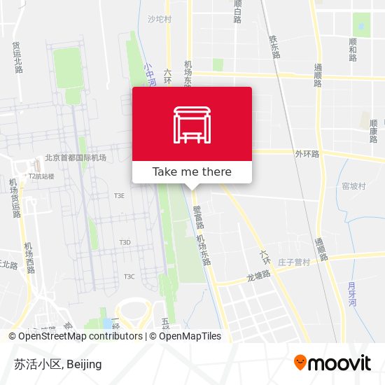 苏活小区 map