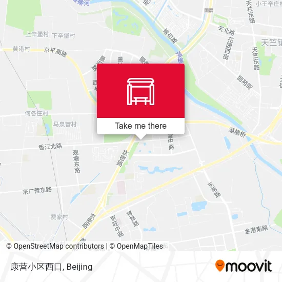 康营小区西口 map