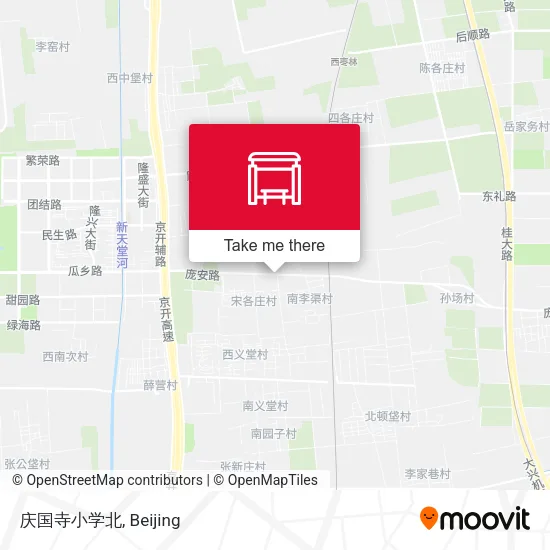 庆国寺小学北 map