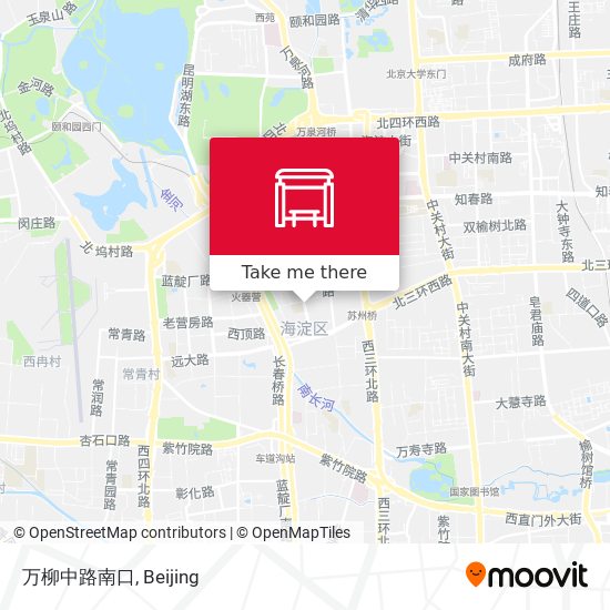 万柳中路南口 map