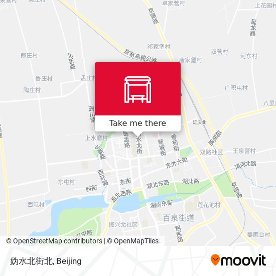 妫水北街北 map