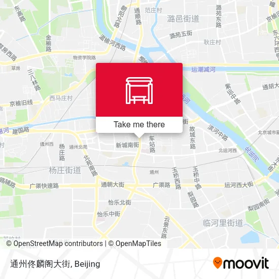 通州佟麟阁大街 map