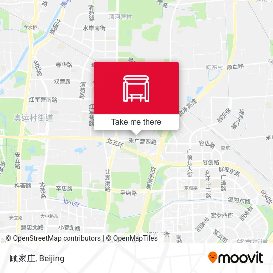 顾家庄 map