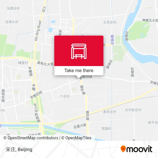 宋庄 map