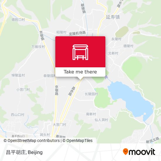 昌平胡庄 map