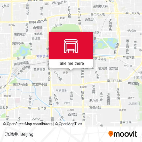 琉璃井 map