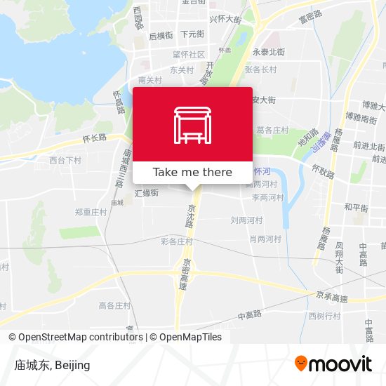 庙城东 map