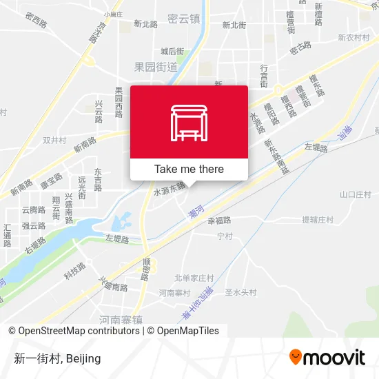 新一街村 map