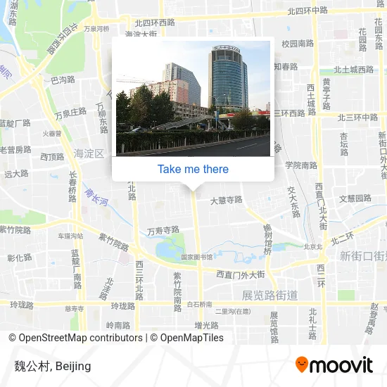 魏公村 map