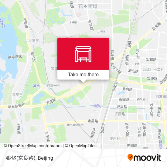 狼垡(京良路) map