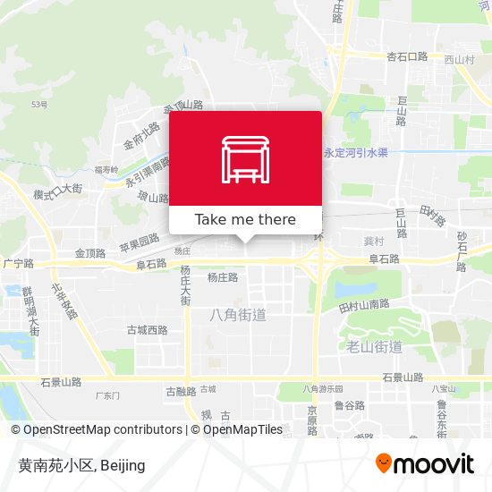 黄南苑小区 map