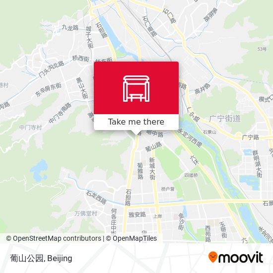 葡山公园 map