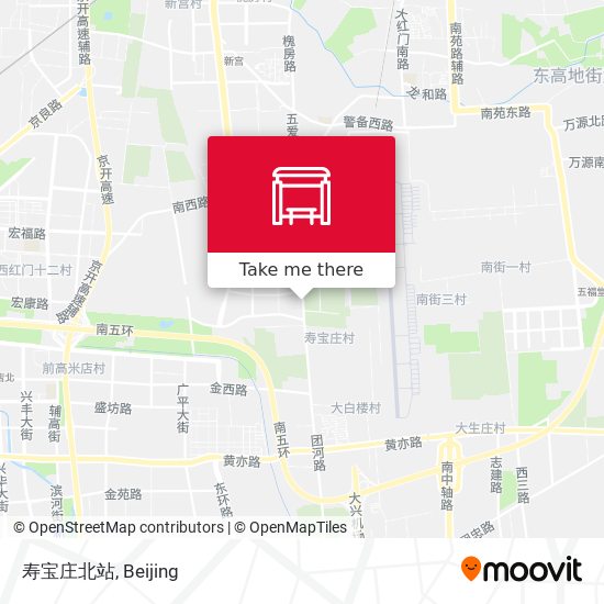 寿宝庄北站 map