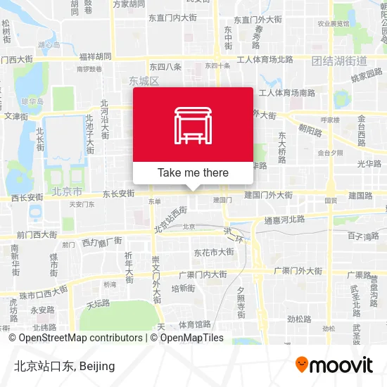 北京站口东 map