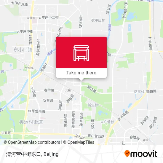 清河营中街东口 map