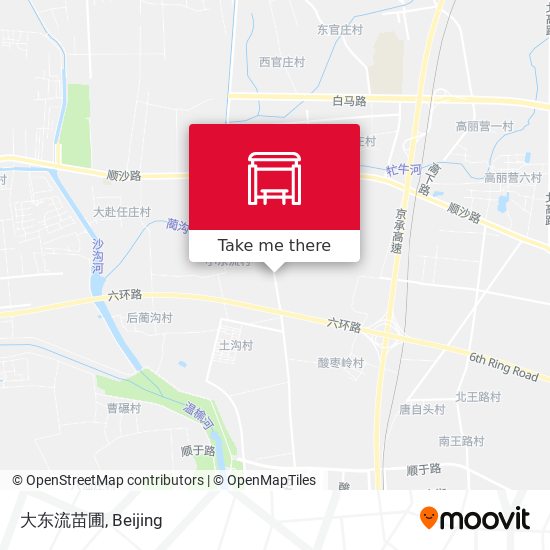 大东流苗圃 map