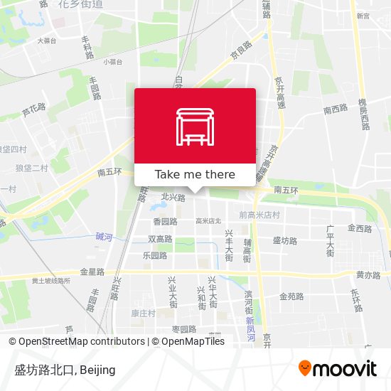 盛坊路北口 map