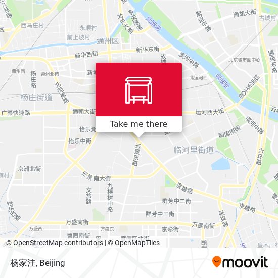杨家洼 map