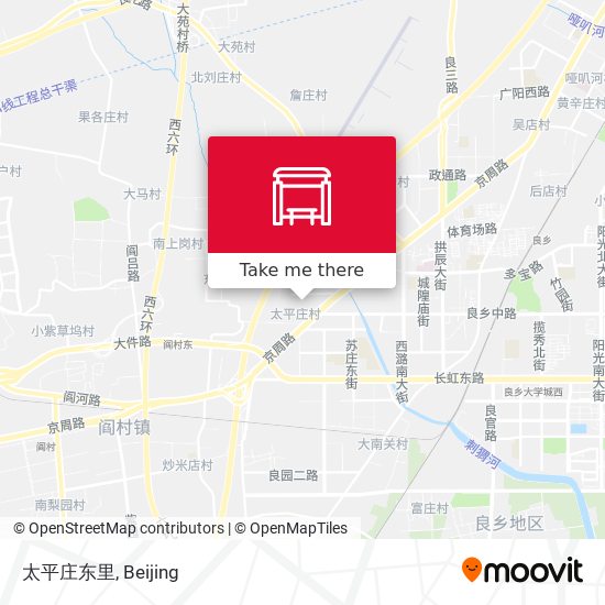 太平庄东里 map
