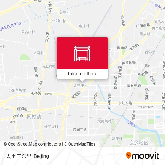 太平庄东里 map